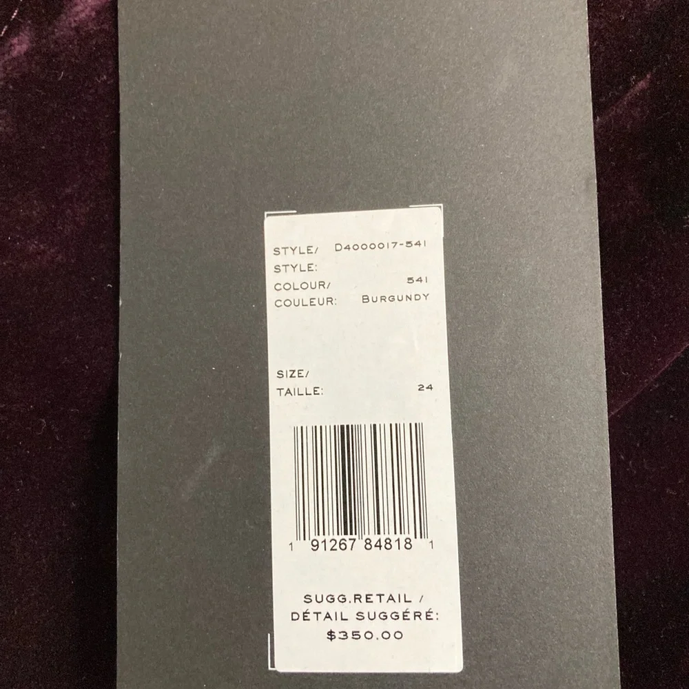 Marc Jacobs velvet pants - Picture 4 of 4